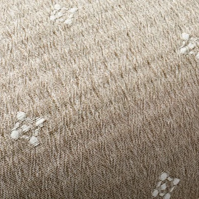 14"x36" Diamond Jacquard Lumbar Bed Pillow - Hearth & Hand™ With Magnolia 2 14"x36" Diamond Jacquard Lumbar Bed Pillow - Hearth & Hand™ With Magnolia - Image 2