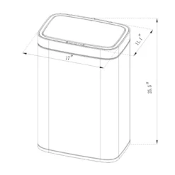 Motion Wastebasket With Liner - Brightroom™ 6 Motion Wastebasket With Liner - Brightroom™ -Decor Cheap Shop GUEST 0e7e13e3 1c51 4968 9797 f05398706d76