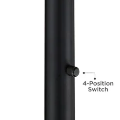 Possini Euro Design Modern Torchiere Floor Lamp Light Blaster LED 72.25" Tall Antique Brass And Matte Black Opal Glass For Living Room Bedroom 10 Possini Euro Design Modern Torchiere Floor Lamp Light Blaster LED 72.25" Tall Antique Brass And Matte Black Opal Glass For Living Room Bedroom -Decor Cheap Shop GUEST 1158857a 5014 42b3 a238 8250ae5c8fa4