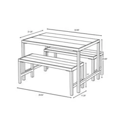 3pc Kids' Metal Outdoor Table Set - Dark Gray - Hearth & Hand™ With Magnolia 11 3pc Kids' Metal Outdoor Table Set - Dark Gray - Hearth & Hand™ With Magnolia -Decor Cheap Shop GUEST 3b362172 1f8b 45d0 ad76 10781f31a5d5