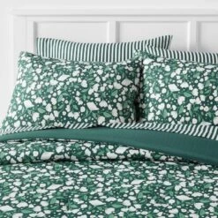 Floral Printed Microfiber Reversible Comforter & Sheets Set Dark Green - Room Essentials™ 13 Floral Printed Microfiber Reversible Comforter & Sheets Set Dark Green - Room Essentials™ -Decor Cheap Shop GUEST 3b9a5973 d4a1 463a af2e 3b4ff4b32e85