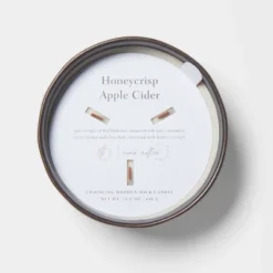 16oz Blackened Bowl Ceramic With Multi Woodwick And Dustcover Honeycrisp Apple Cider Candle Black - Threshold™ -Decor Cheap Shop GUEST 662f18f4 1b1d 4e09 b36e c380ba647f31