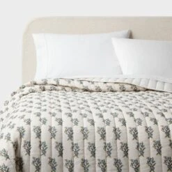 Voile Woodblock Printed Quilt Ivory - Threshold™ 5 Voile Woodblock Printed Quilt Ivory - Threshold™ -Decor Cheap Shop GUEST 6c09ead2 dfb1 46be bf31 3922aa8b5dff