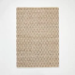 Checkered Stripe Rug Brown - Threshold™ Designed With Studio McGee -Decor Cheap Shop GUEST 717c7841 3032 4250 850a 76c5ab372d6b