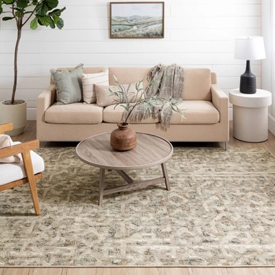 9'x12' Cashmere Geo Rug Gray - Threshold™ 4 9'x12' Cashmere Geo Rug Gray - Threshold™ - Image 4