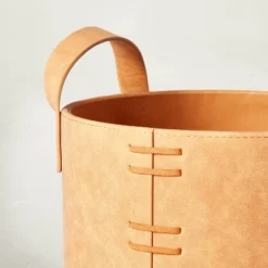 Faux Leather Storage Bin Camel Brown - Hearth & Hand™ With Magnolia 8 Faux Leather Storage Bin Camel Brown - Hearth & Hand™ With Magnolia -Decor Cheap Shop GUEST a690a4f2 fdff 45a8 bfee d68985dd8506