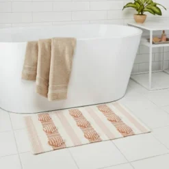 20"x32" Global Bath Rug Clay Pink - Threshold™