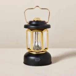 LED Lantern Black/Gold - Hearth & Hand™ With Magnolia -Decor Cheap Shop GUEST b6e0871e cb05 4956 a6b1 d628b3c5808e