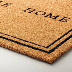 Welcome Home Coir Doormat Tan/Black - Hearth & Hand™ With Magnolia -Decor Cheap Shop GUEST bd6a320c d017 4456 a1a0 b704064666e0