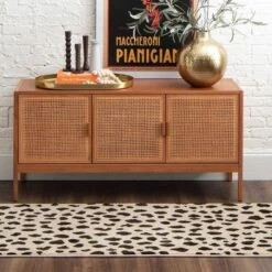 Daffodil Leopard Print Woven Rug - Threshold™ -Decor Cheap Shop GUEST ca6f0185 7f07 4025 bbdb 2103d7e23c18