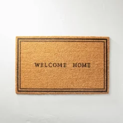 Welcome Home Coir Doormat Tan/Black - Hearth & Hand™ With Magnolia -Decor Cheap Shop GUEST e0df802f 5d22 49c4 8569 c660416bbdb1