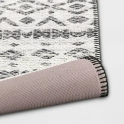 Diamond Printed Accent Aztec Rug Black - Opalhouse™ 7 Diamond Printed Accent Aztec Rug Black - Opalhouse™ -Decor Cheap Shop GUEST e3046680 f1c2 4786 85e6 13127e4d5137