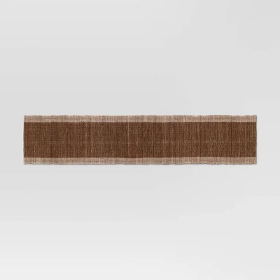 Ramie Table Runner - Threshold™ 2 Ramie Table Runner - Threshold™ - Image 2