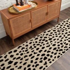 Daffodil Leopard Print Woven Rug - Threshold™ -Decor Cheap Shop GUEST fd7ce3b6 e6f3 40a7 83d7 ec02ffd3ec0b